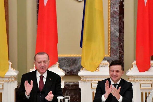 اردوغان و زلنسکی بر مشارکت راهبردی ترکیه و اوکراین تأکید کردند
