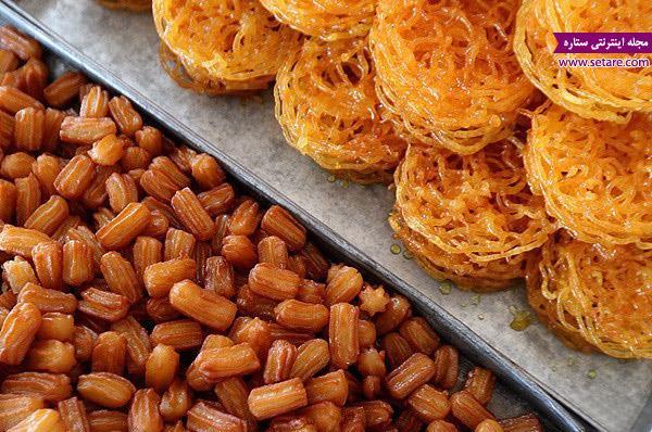 طرز تهیه زولبیا و بامیه خانگی طرز تهیه زولبیا و بامیه خانگی