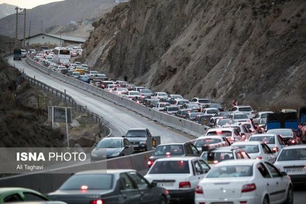 جاده چالوس روز جمعه از سمت کرج بسته می شود جاده چالوس روز آدینه از سمت کرج بسته می گردد