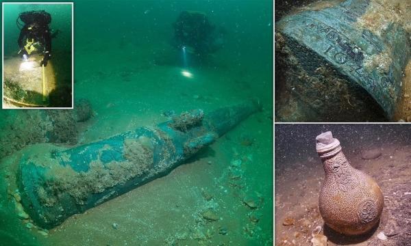 شناسایی کشتی جنگی که 300 سال قبل غرق شد